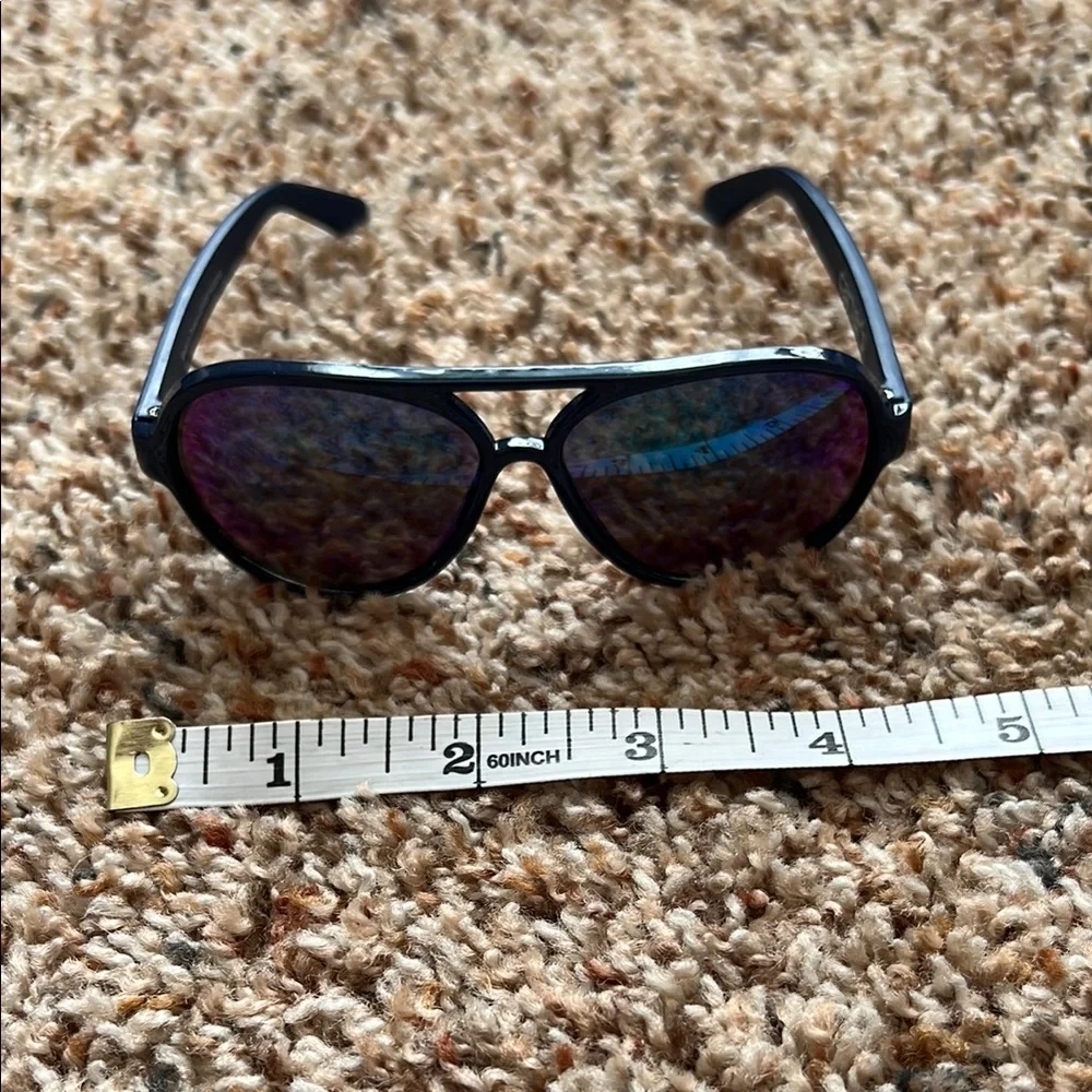 Carter's Dark Blue Baby 0-3 Aviator Sunglasses Modern Design